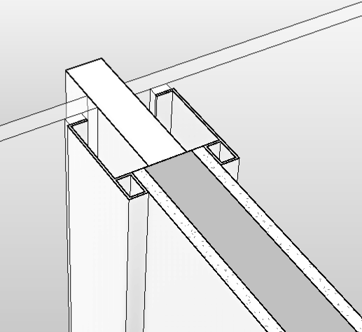 Mull-It-Over – Flush Sound Barrier Mullion Trim Cap – STC 55